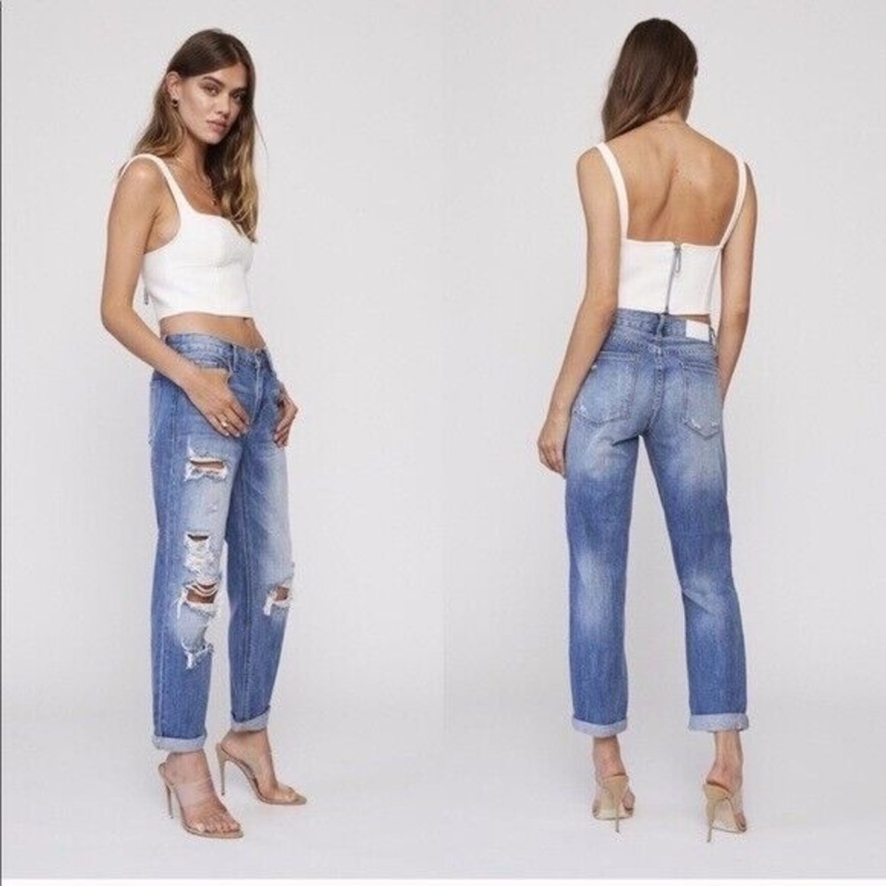 Pistola Blue Boyfriend Jeans